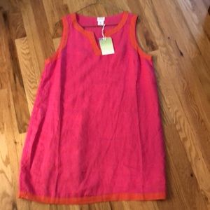 Sigrid Olsen sleeveless linen dress.